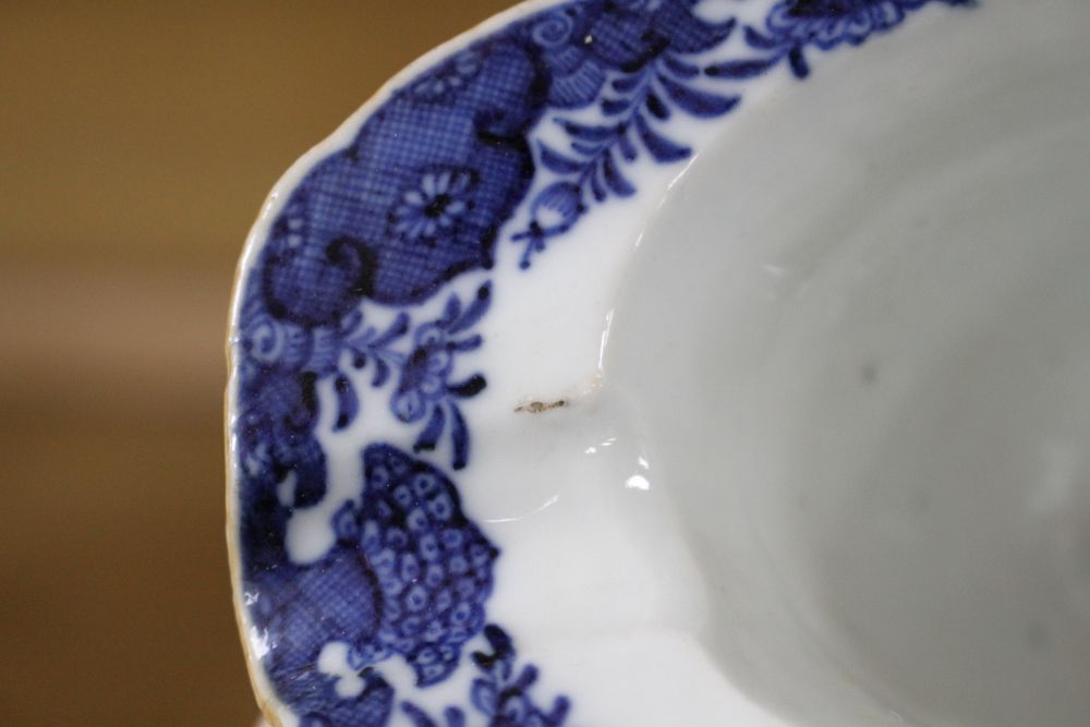 A Chinese blue and white jug, Japanese lacquer box and mixed Japanese ceramics